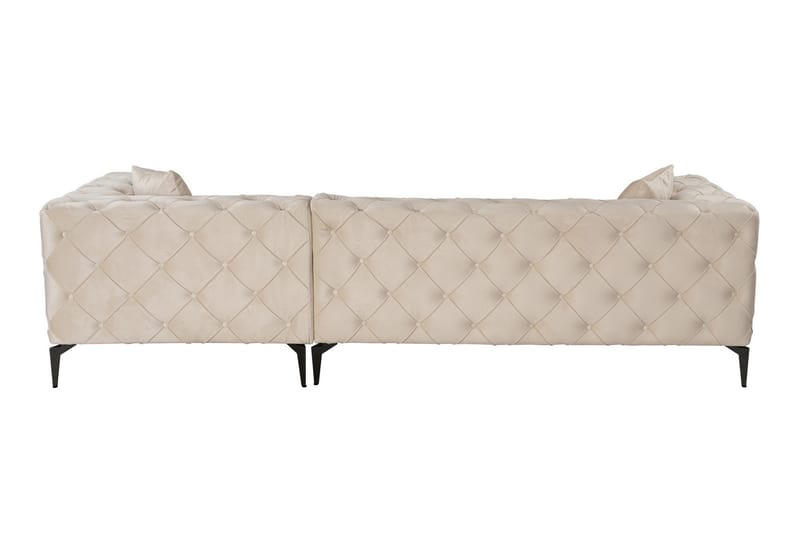 Beachport 3-personers Sofa med Højre Chaiselong - Beige - Møbler - Sofaer - Sofa med chaiselong