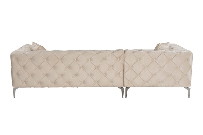 Beachport 3-personers Sofa med Venstre Chaiselong - Beige - Møbler - Sofaer - Sofa med chaiselong