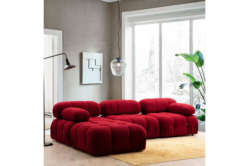 Bengul Boblende Divansofa 3-sæders 288 cm - Møbler - Sofaer - Sofa med chaiselong