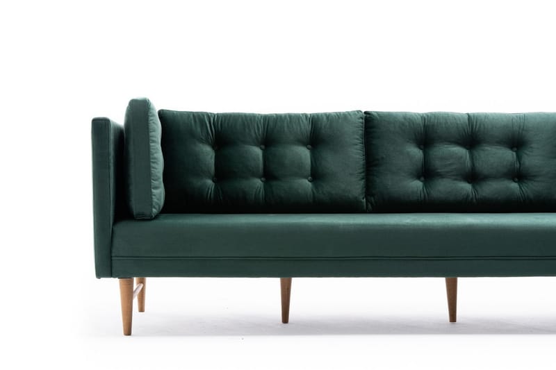 Bosnia Sofa m. Chaiselong 4-Pers. - Grøn - Møbler - Sofaer - Sofa med chaiselong