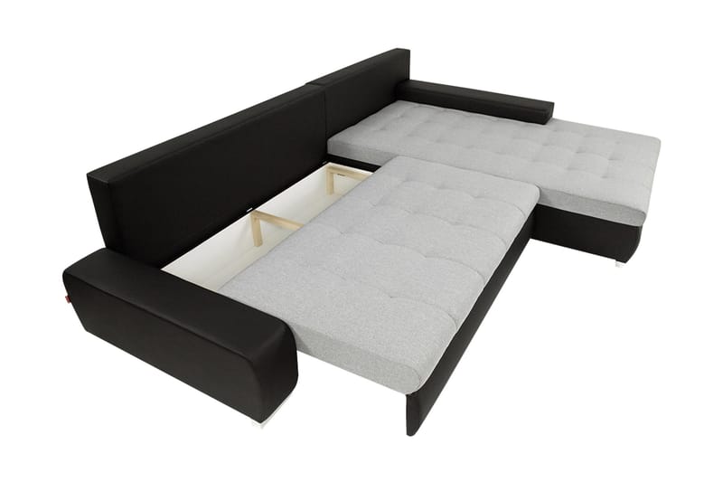 Cerys Sofa med Divan 3-personers - Hvid - Møbler - Sofaer - Sofa med chaiselong