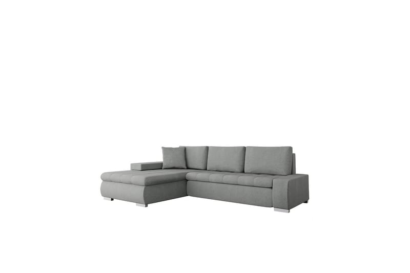 Cerys Sofa med Divan 3-personers - Grå - Møbler - Sofaer - Sofa med chaiselong