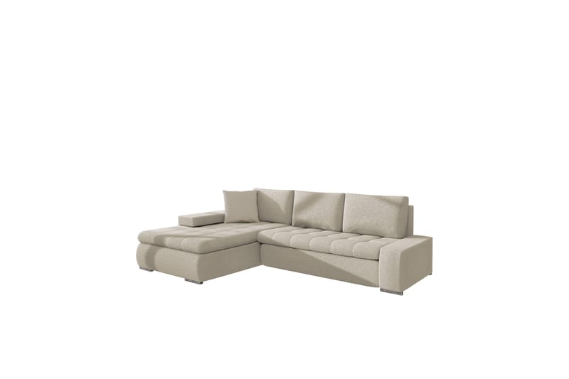 Cerys Sofa med Divan 3-personers - Beige - Møbler - Sofaer - Sofa med chaiselong