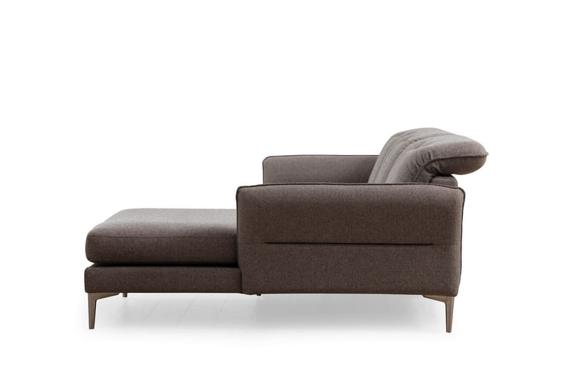 Chandara Sofa med Chaiselong 3-personers - Grå - Møbler - Sofaer - Sofa med chaiselong