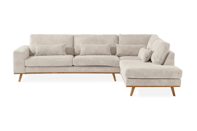 Copenhagen 4-personers L Sofa Manchester 291 cm bred - Beige - Møbler - Sofaer - Sofa med chaiselong