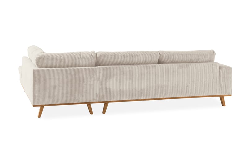 Copenhagen 4-personers L Sofa Manchester 291 cm bred - Beige - Møbler - Sofaer - Sofa med chaiselong