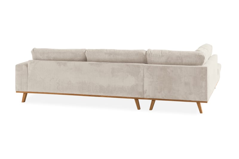 Copenhagen 4-personers L Sofa Manchester Chaiselong Venstre - Beige - Møbler - Sofaer - Sofa med chaiselong