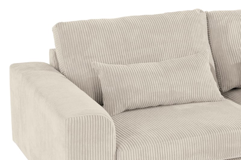 Copenhagen 4-personers L Sofa Manchester Divan Venstre - Beige - Møbler - Sofaer - Sofa med chaiselong