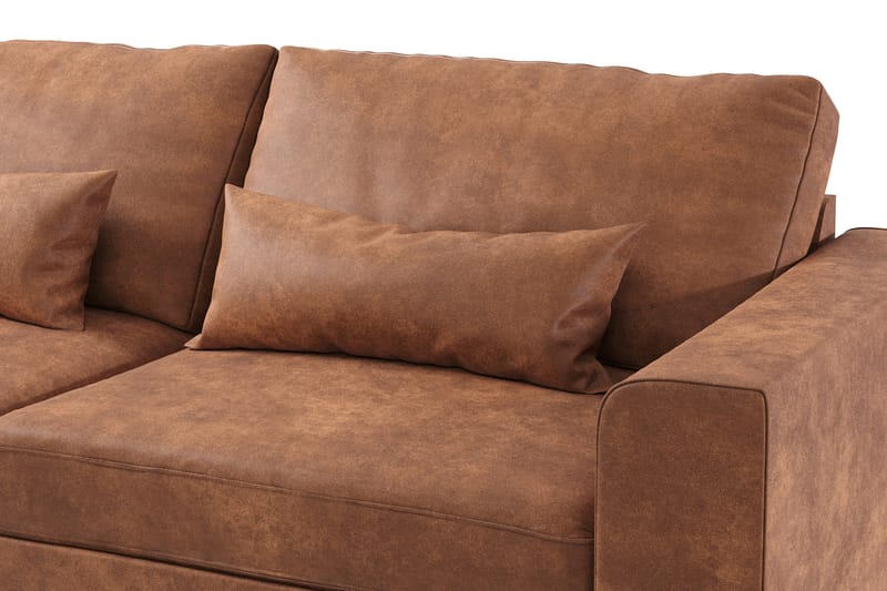 Copenhagen Chaiselongsofa - Brun - Møbler - Sofaer - Sofa med chaiselong