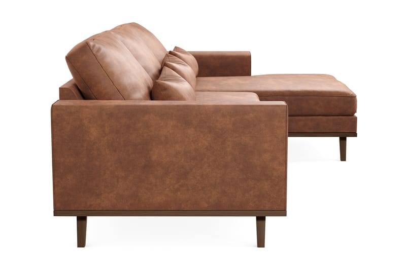 Copenhagen Chaiselongsofa - Brun - Møbler - Sofaer - Sofa med chaiselong