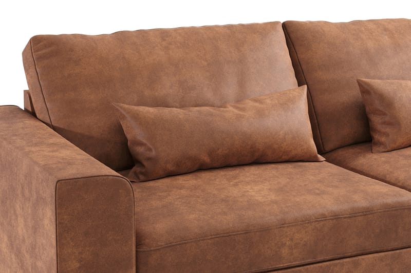 Copenhagen Chaiselongsofa - Brun - Møbler - Sofaer - Sofa med chaiselong