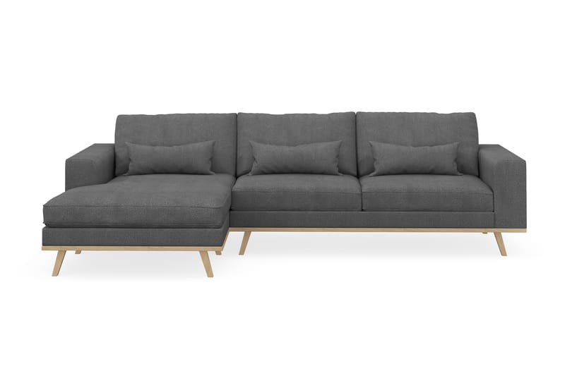 Copenhagen Chaiselongsofa - Grå - Møbler - Sofaer - Sofa med chaiselong