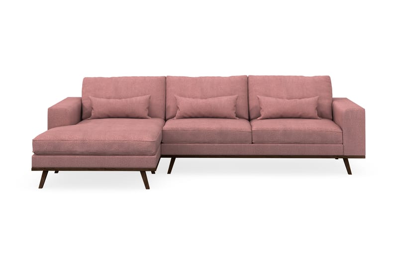 Copenhagen Chaiselongsofa - Lyserød - Møbler - Sofaer - Sofa med chaiselong