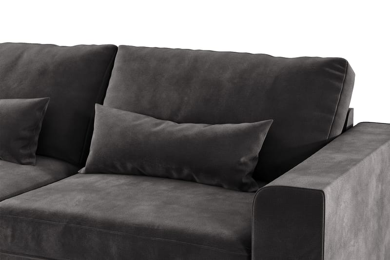 Copenhagen Chaiselongsofa - Mørkegrå - Møbler - Sofaer - Sofa med chaiselong