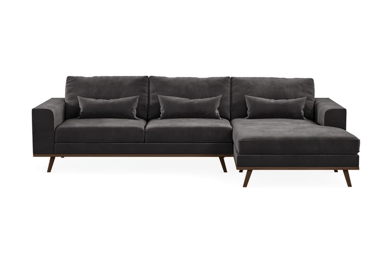 Copenhagen Chaiselongsofa - Mørkegrå - Møbler - Sofaer - Sofa med chaiselong