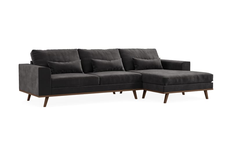 Copenhagen Chaiselongsofa - Mørkegrå - Møbler - Sofaer - Sofa med chaiselong