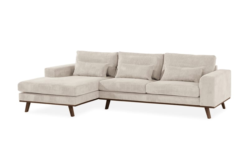 Copenhagen Chaiselongsofa Manchester - Beige - Møbler - Sofaer - Sofa med chaiselong