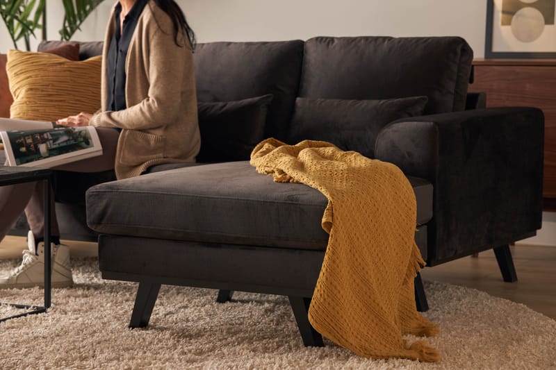 Copenhagen Compact L Sofa Vendbar Divan Højre - Grå - Møbler - Sofaer - Sofa med chaiselong