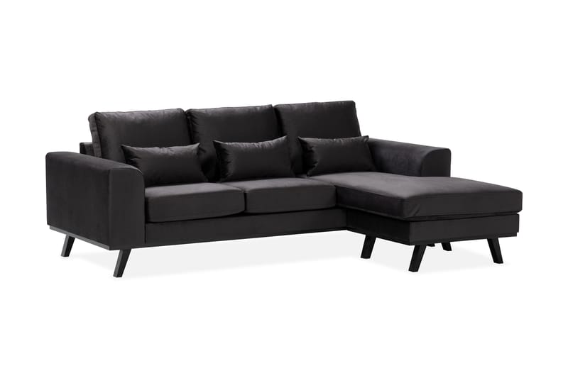 Copenhagen Compact L Sofa Vendbar Divan Højre - Grå - Møbler - Sofaer - Sofa med chaiselong