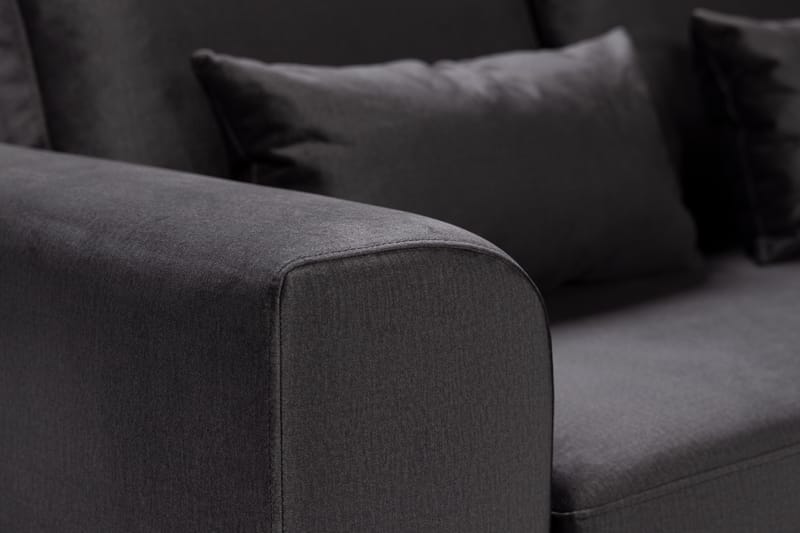 Copenhagen Compact L Sofa Vendbar Divan Højre - Grå - Møbler - Sofaer - Sofa med chaiselong