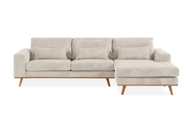 Copenhagen Dyb Divansofa Manchester - Beige - Møbler - Sofaer - Sofa med chaiselong