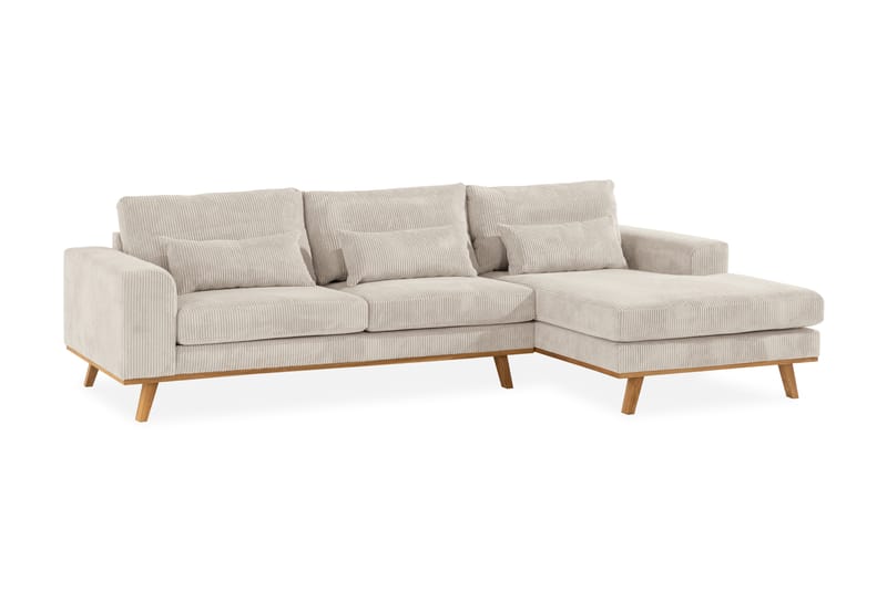 Copenhagen Dyb Divansofa Manchester - Beige - Møbler - Sofaer - Sofa med chaiselong