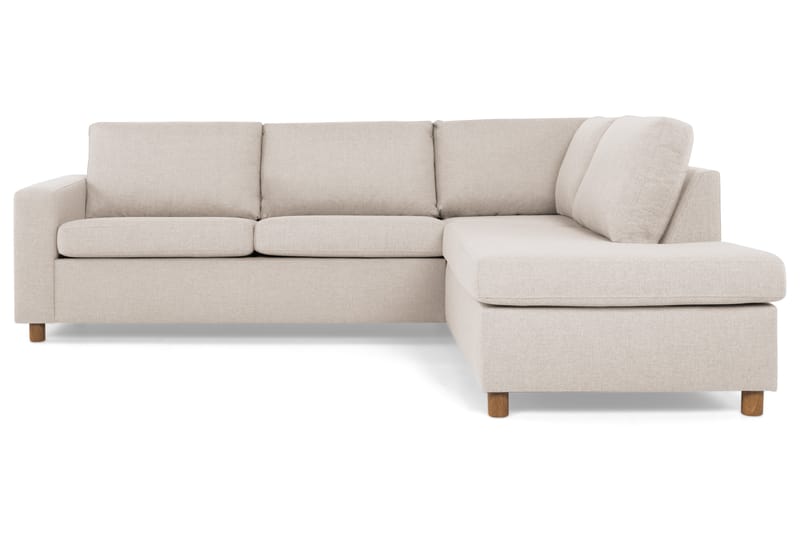 Crazy 2,5-Pers. Sofa med Chaiselong Højre - Beige - Møbler - Sofaer - Sofa med chaiselong