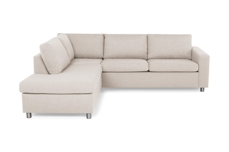 Crazy 2,5-Pers. Sofa med Chaiselong Venstre - Beige - Møbler - Sofaer - Sofa med chaiselong