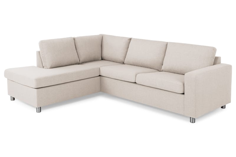 Crazy 2,5-Pers. Sofa med Chaiselong Venstre - Beige - Møbler - Sofaer - Sofa med chaiselong