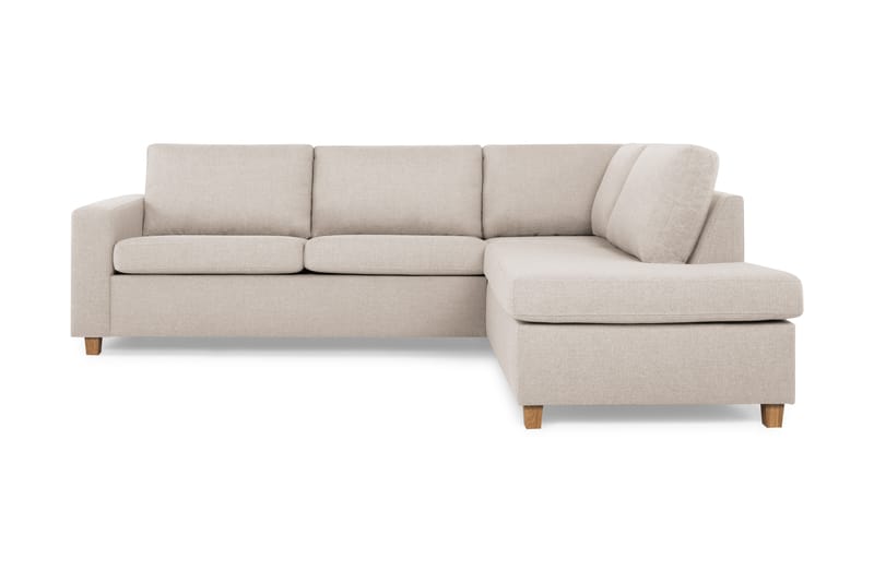 Crazy 2,5-Pers. Sofa med Chaiselong Højre - Beige - Møbler - Sofaer - Sofa med chaiselong