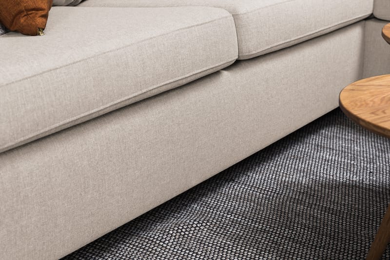 Crazy 2,5-Pers. Sofa med Chaiselong Højre - Beige - Møbler - Sofaer - Sofa med chaiselong