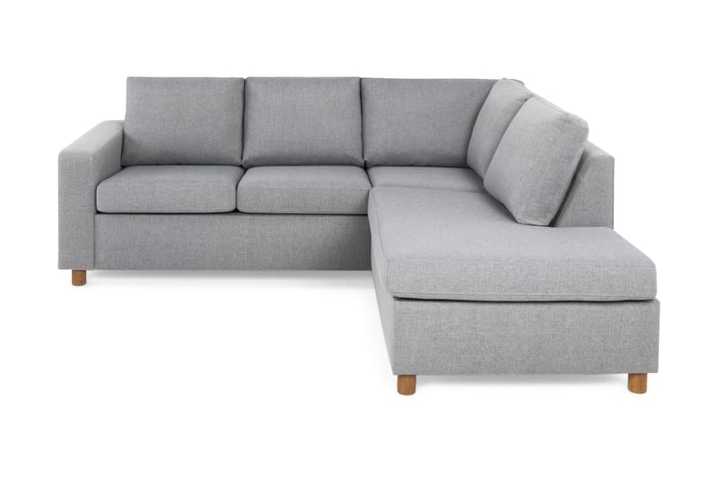 Crazy 2-Pers. Sofa med Chaiselong Højre - Lysegrå - Møbler - Sofaer - Sofa med chaiselong