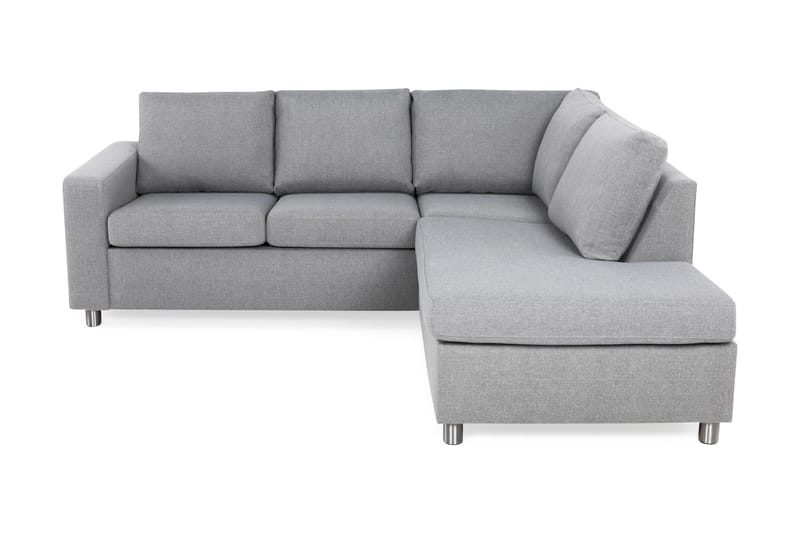 Crazy 2-Pers. Sofa med Chaiselong Højre - Lysegrå - Møbler - Sofaer - Sofa med chaiselong