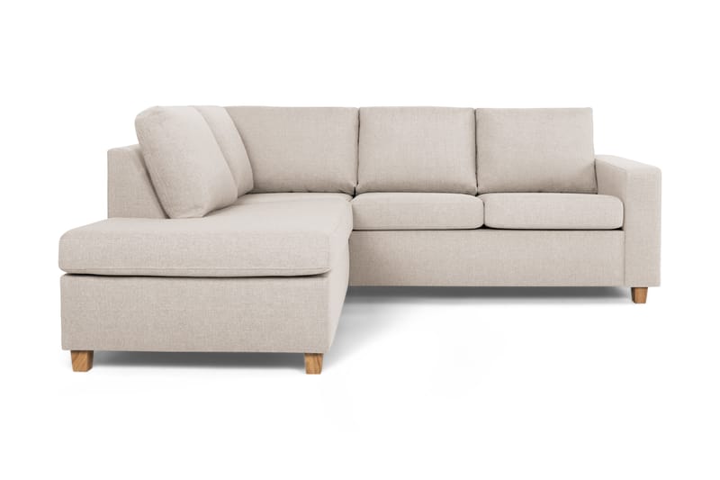 Crazy 2-Pers. Sofa med Chaiselong Venstre - Beige - Møbler - Sofaer - Sofa med chaiselong