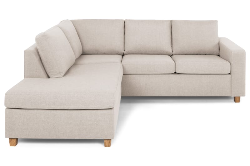 Crazy 2-Pers. Sofa med Chaiselong Venstre - Beige - Møbler - Sofaer - Sofa med chaiselong