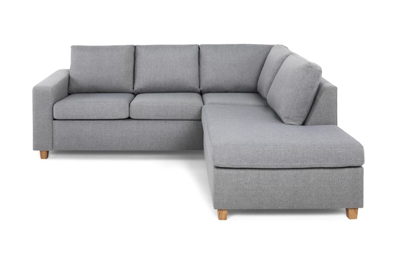 Crazy 2-Pers. Sofa med Chaiselong Højre - Lysegrå - Møbler - Sofaer - Sofa med chaiselong