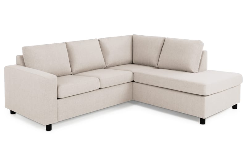 Crazy 2-Pers. Sofa med Chaiselong Højre - Beige - Møbler - Sofaer - Sofa med chaiselong