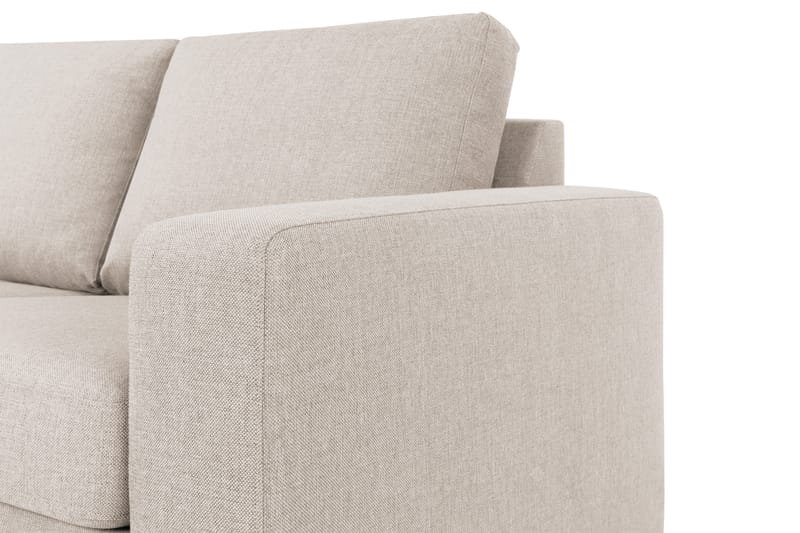 Crazy 3-Pers. Sofa med Chaiselong Venstre - Beige - Møbler - Sofaer - Sofa med chaiselong