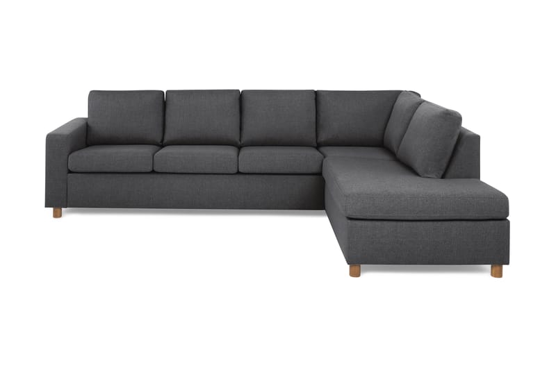 Crazy 3-Pers. Sofa med Chaiselong Højre - Mørkegrå - Møbler - Sofaer - Sofa med chaiselong