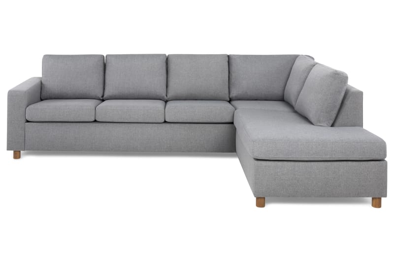 Crazy 3-Pers. Sofa med Chaiselong Højre - Lysegrå - Møbler - Sofaer - Sofa med chaiselong