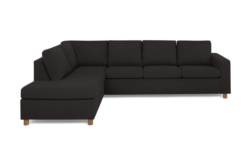 Crazy 3-Pers. Sofa med Chaiselong Venstre - Antracit - Møbler - Sofaer - Sofa med chaiselong