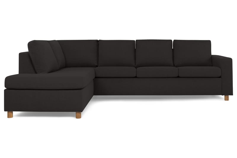 Crazy 3-Pers. Sofa med Chaiselong Venstre - Antracit - Møbler - Sofaer - Sofa med chaiselong