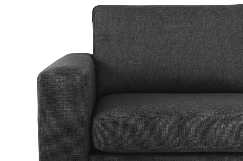 Crazy 3-Pers. Sofa med Chaiselong Højre - Antracit - Møbler - Sofaer - Sofa med chaiselong