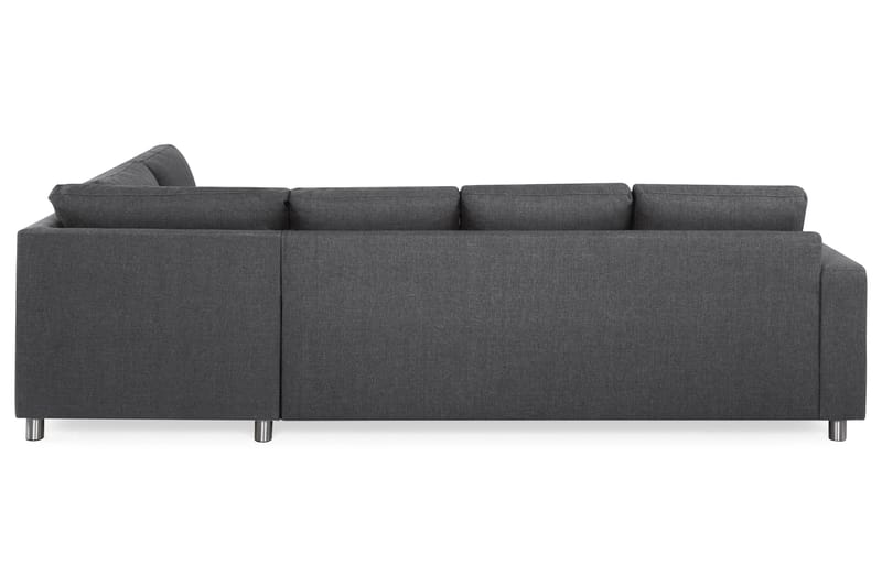 Crazy 3-Pers. Sofa med Chaiselong Højre - Mørkegrå - Møbler - Sofaer - Sofa med chaiselong