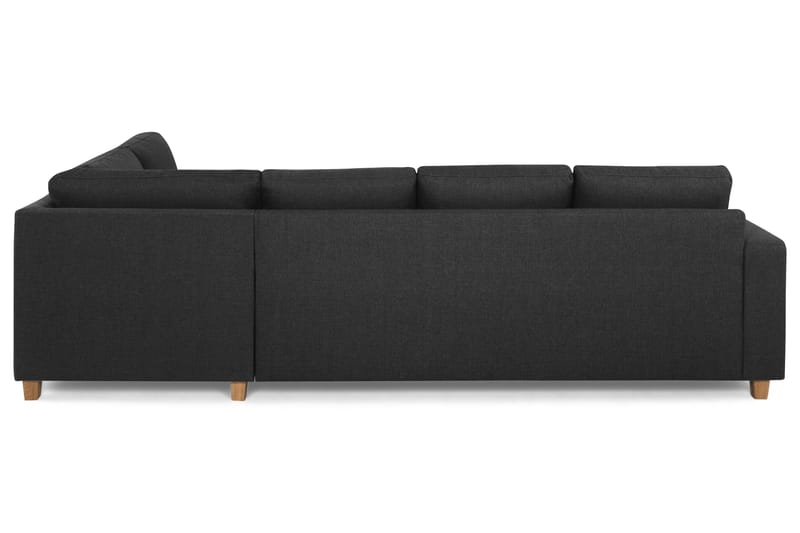 Crazy 3-Pers. Sofa med Chaiselong Højre - Antracit - Møbler - Sofaer - Sofa med chaiselong