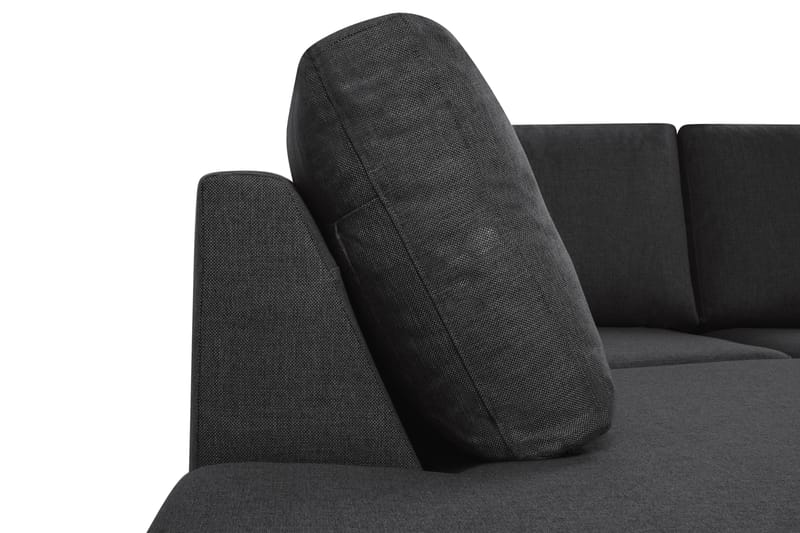 Crazy 3-Pers. Sofa med Chaiselong Venstre - Antracit - Møbler - Sofaer - Sofa med chaiselong