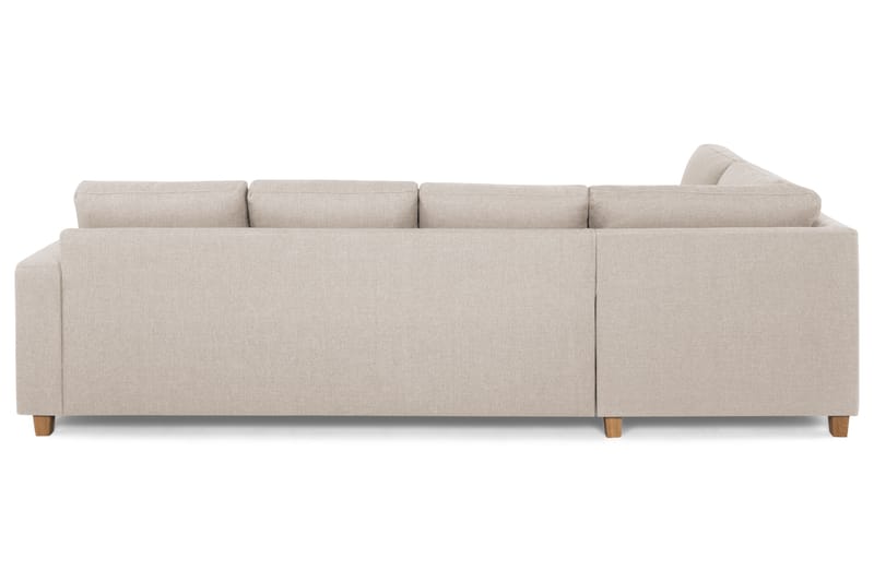 Crazy 3-Pers. Sofa med Chaiselong Venstre - Beige - Møbler - Sofaer - Sofa med chaiselong