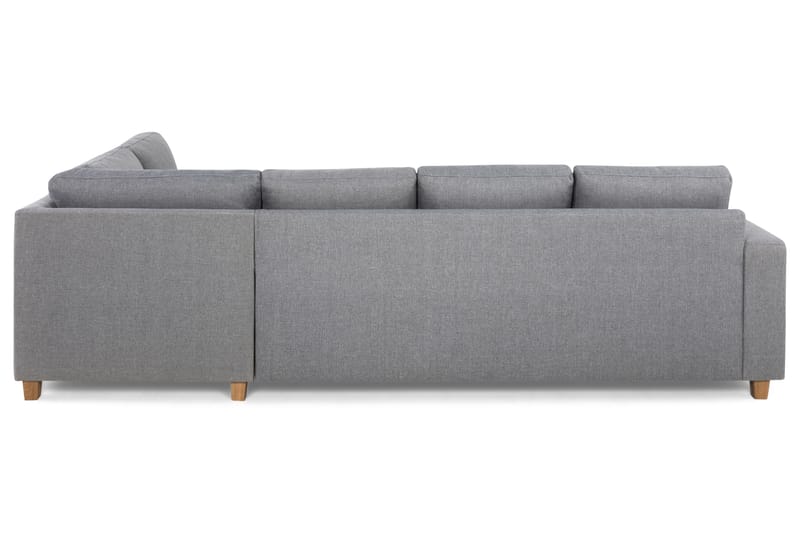 Crazy 3-Pers. Sofa med Chaiselong Højre - Lysegrå - Møbler - Sofaer - Sofa med chaiselong