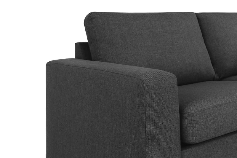 Crazy 3-Pers. Sofa med Chaiselong Højre - Antracit - Møbler - Sofaer - Sofa med chaiselong