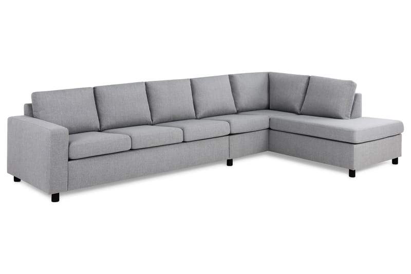 Crazy 4-Pers. Sofa med Chaiselong Højre - Lysegrå - Møbler - Sofaer - Sofa med chaiselong